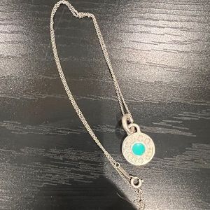 Tiffany & Co necklace with chain.